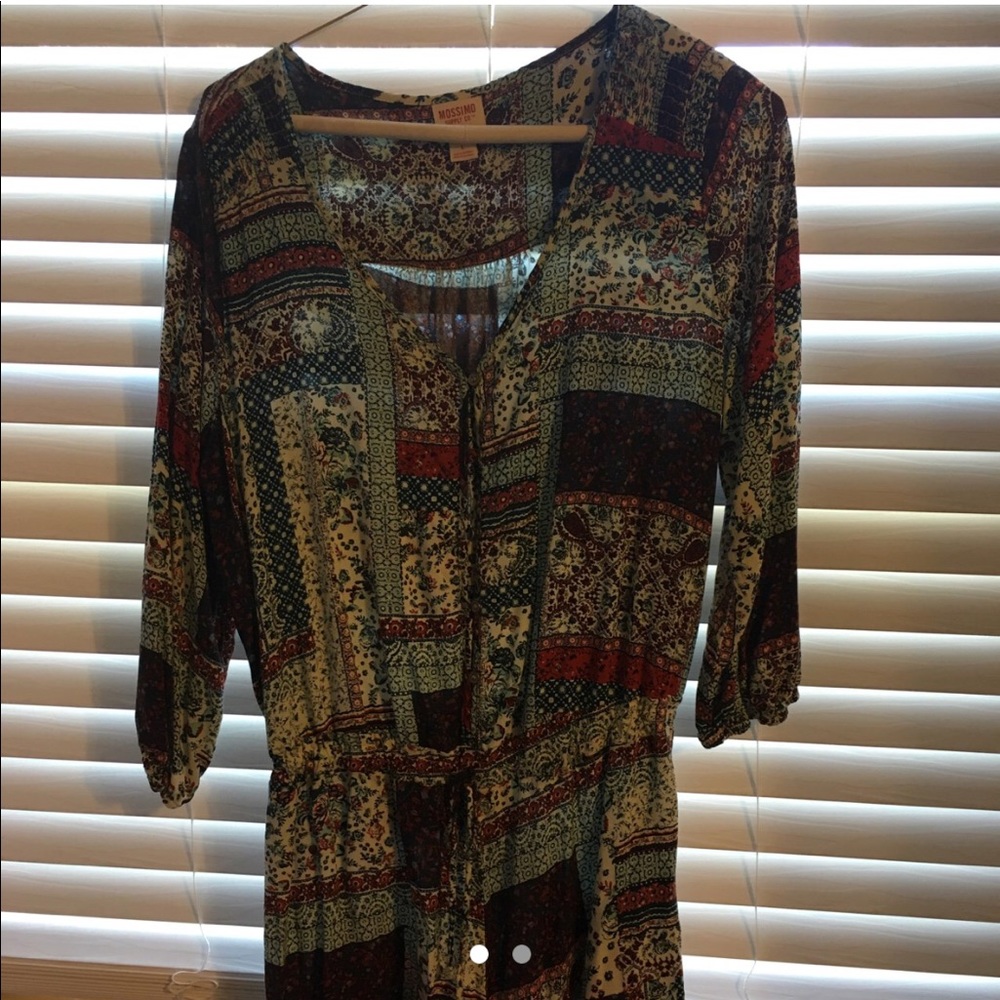 Printed Romper